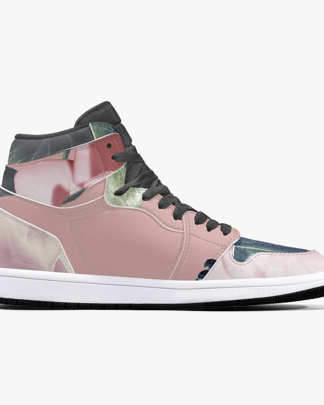 Jacki Easlick Floral Garden High-Top Leather Sneakers
