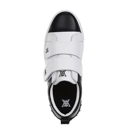 ANEW Golf: Men's Color Block Double Velcro Sneakers - Black