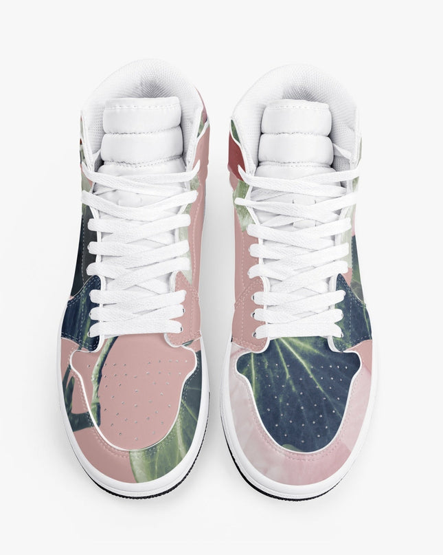 Jacki Easlick Floral Garden High-Top Leather Sneakers