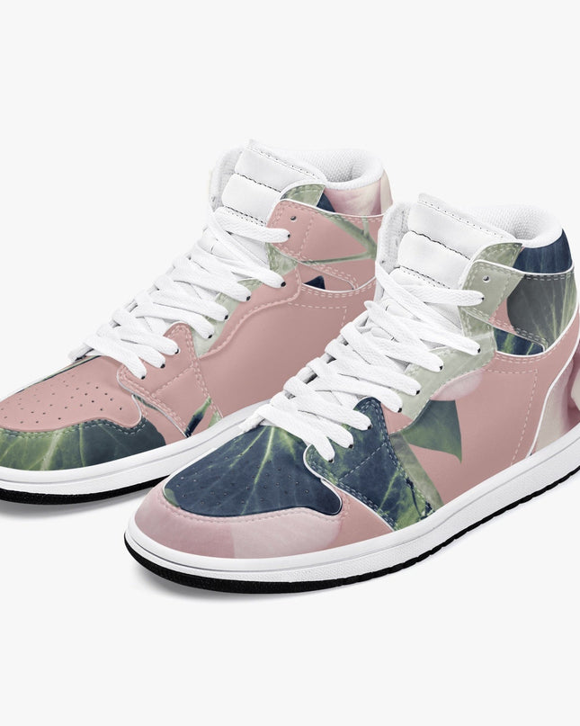 Jacki Easlick Floral Garden High-Top Leather Sneakers