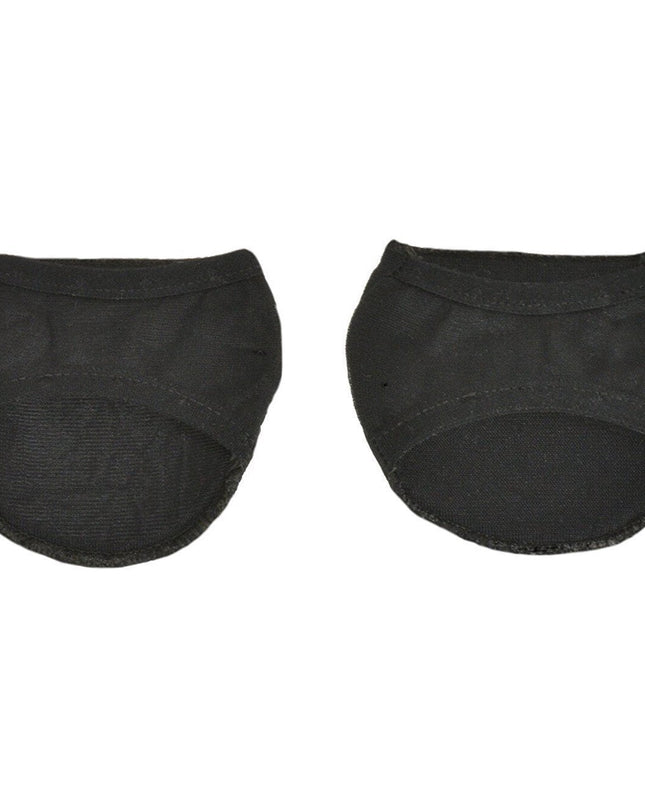 Sheer Open Toe Cover With Cushion Non-Skid Sole 4 pair Pack