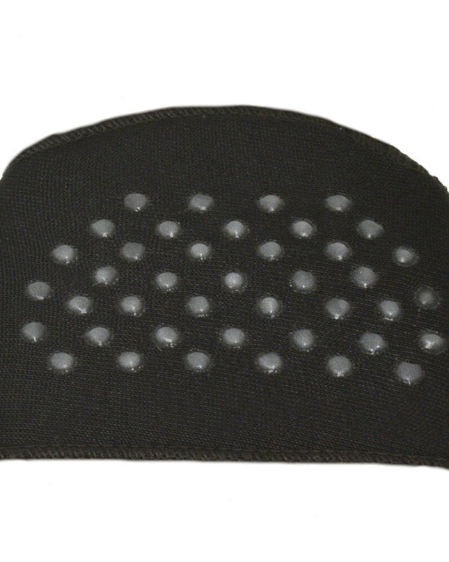 Sheer Open Toe Cover With Cushion Non-Skid Sole 4 pair Pack