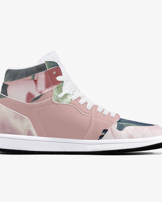 Jacki Easlick Floral Garden High-Top Leather Sneakers