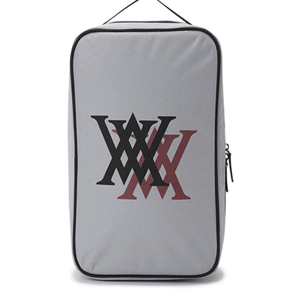 ANEW Golf: Men's Color Block Double Velcro Sneakers - Black