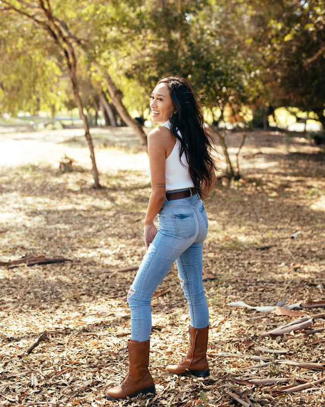 Women's Private Boots Camel