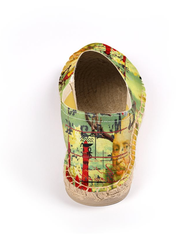 THE CATS' ROCKETS' GUARD Unisex All Over Print Espadrilles