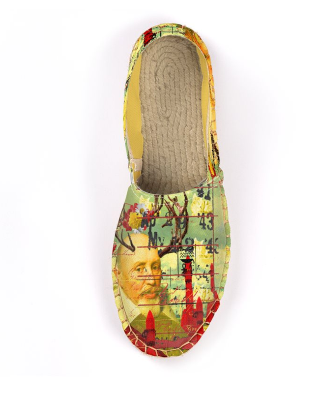 THE CATS' ROCKETS' GUARD Unisex All Over Print Espadrilles
