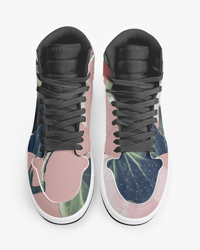 Jacki Easlick Floral Garden High-Top Leather Sneakers
