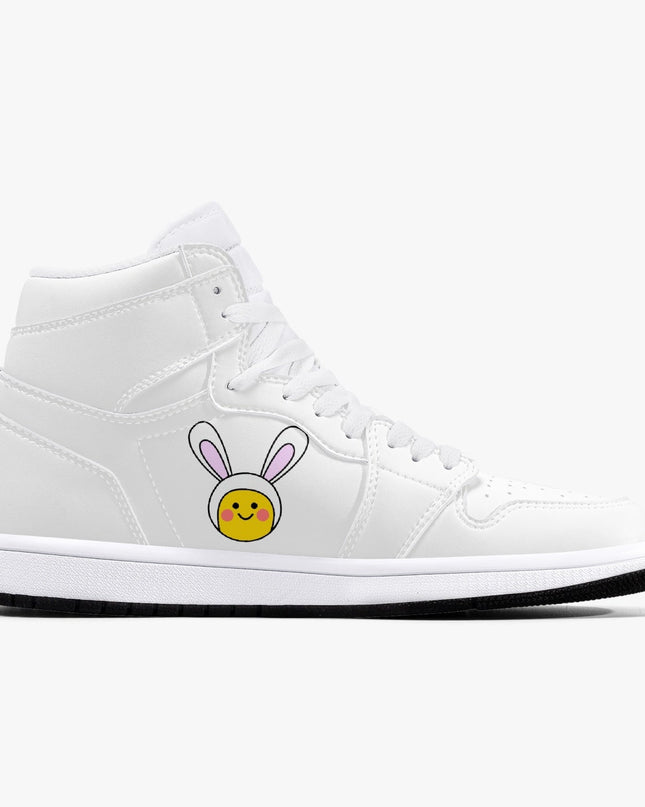 Jacki Easlick Lux Bunny High-Top Leather Sneakers