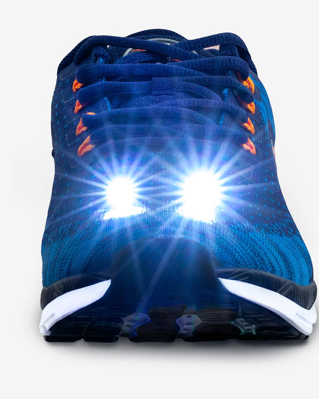 Men's Night Runner Shoes With Built-in Safety Lights