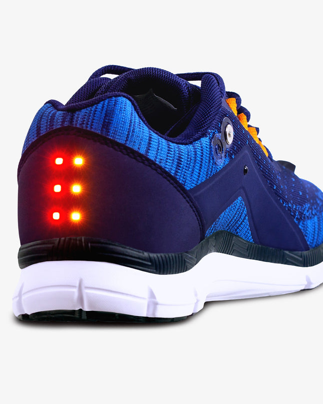 Men's Night Runner Shoes With Built-in Safety Lights